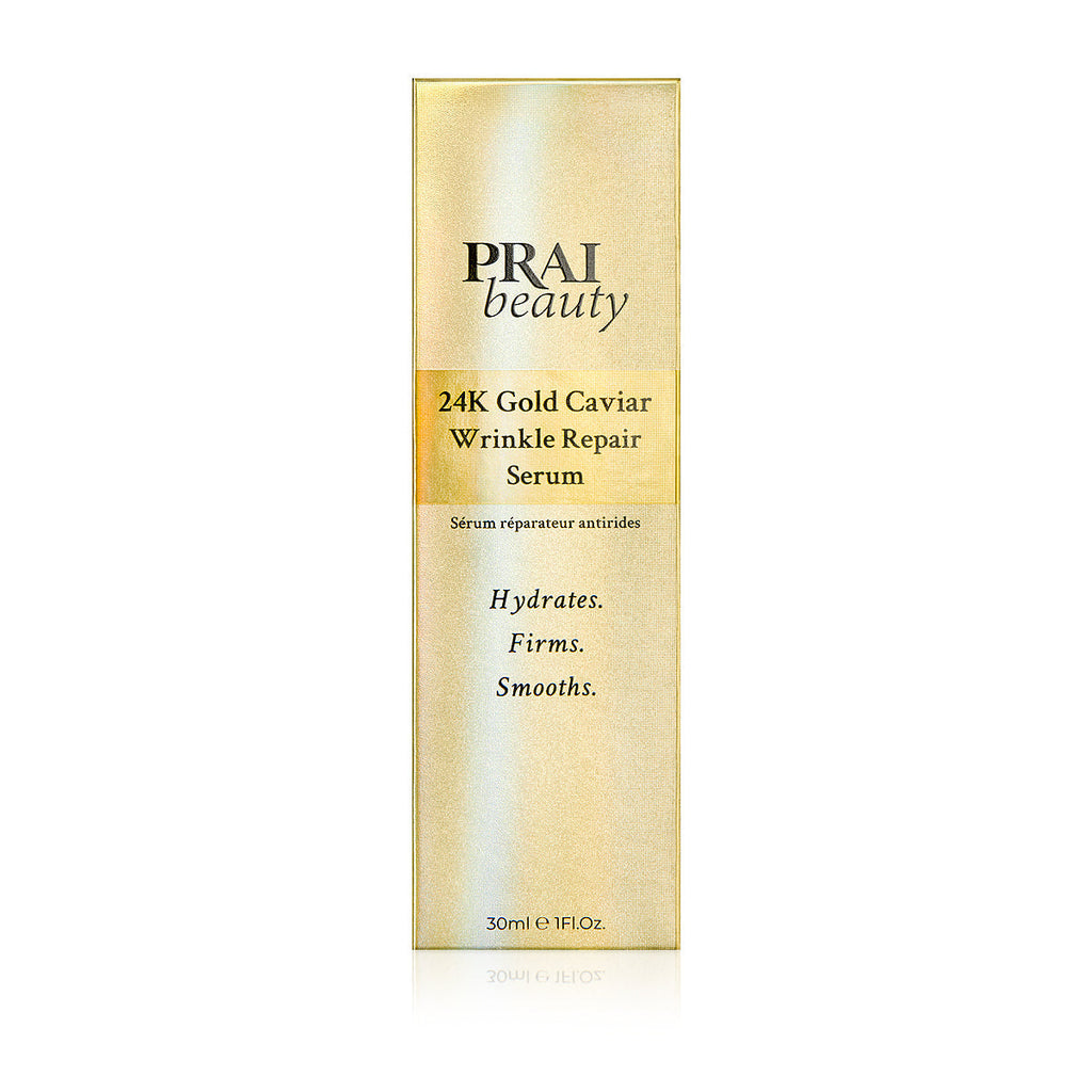 Prai Beauty 24K Gold Caviar Wrinkle Repair Serum