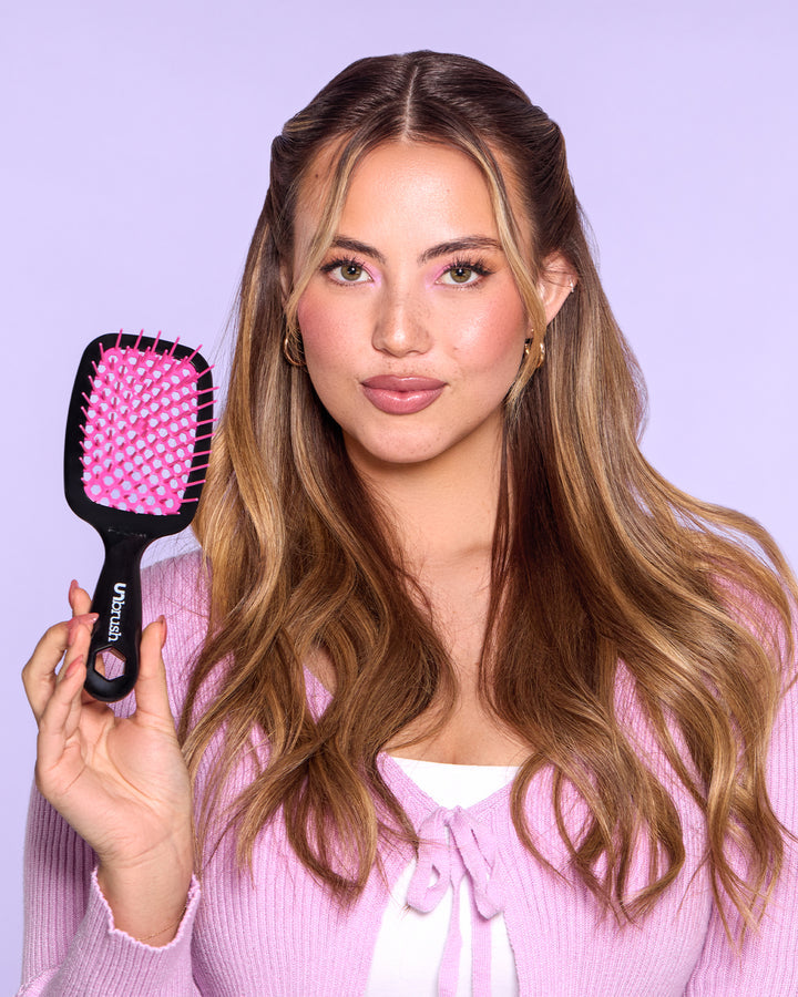 FHI Heat Unbrush Detangling Hair Brush – Cherry Blossom: